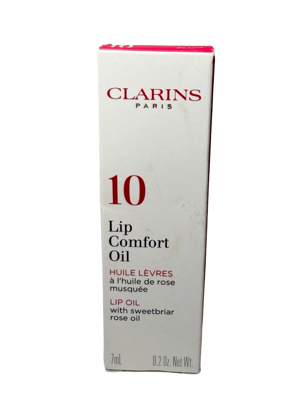 Clarins Lip Comfort Oil Shade 10 Rose Pink